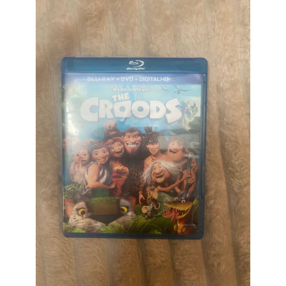 DreamWorks The Croods Blu‑ray + DVD + Digital HD Combo Pack – Complete Set